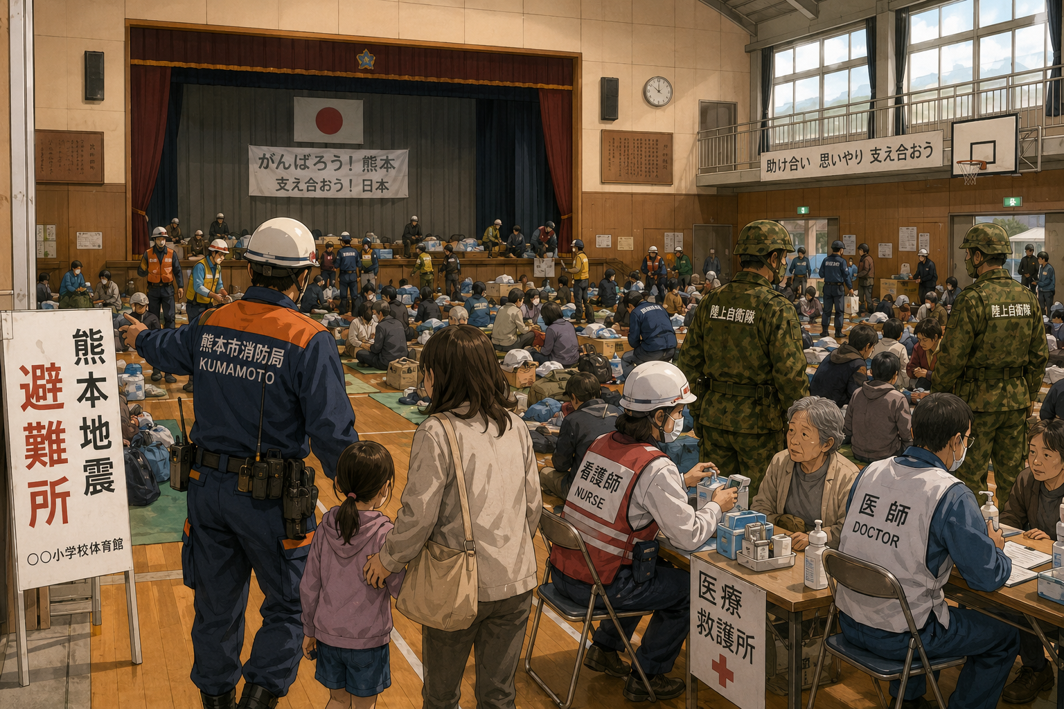 從熊本震災看台灣防災：避難不只是撤離，更是生活保障